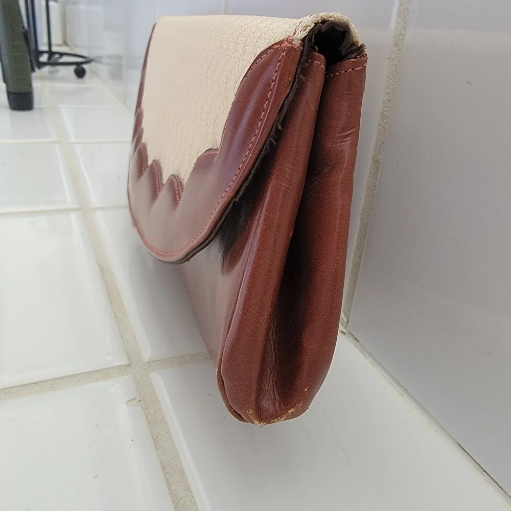 Neusteters Denver Vintage Brown Clutch - Picture 12 of 14